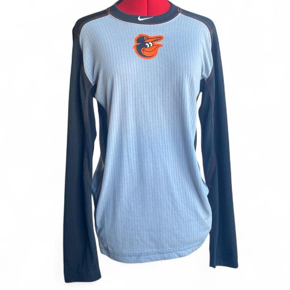 Nike Black & gray Dri-FIT long Sleeves with Orioles Logo